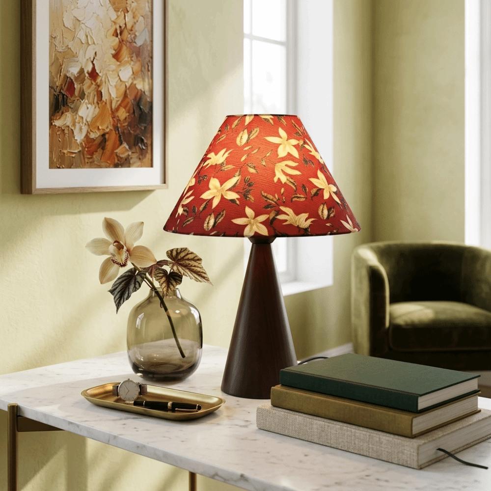 Nordic Minimalist Night Light Vintage Style Desk Lamp Printed Table Lamp Interior