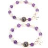 Здоровый браслет с аметистом Браслет с аметистом подходит для похудения женщин
