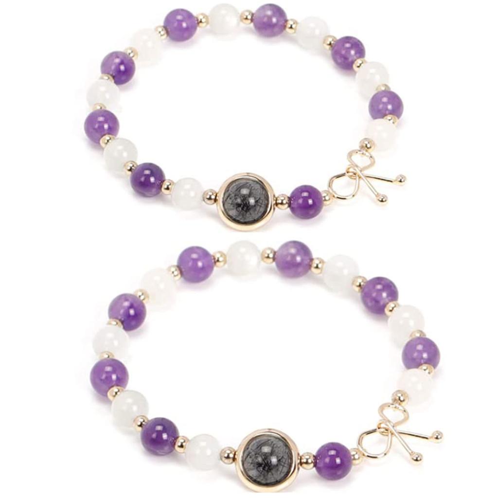 Здоровый браслет с аметистом Браслет с аметистом подходит для похудения женщин