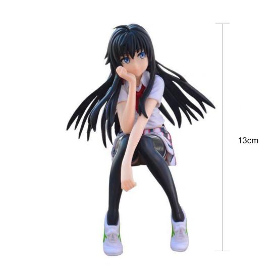 Фигурка Юкиносита кино и ТВ модель Юкино аниме украшение автомобиля ПВХ миниатюрная коллекционная для детей модель игрушки