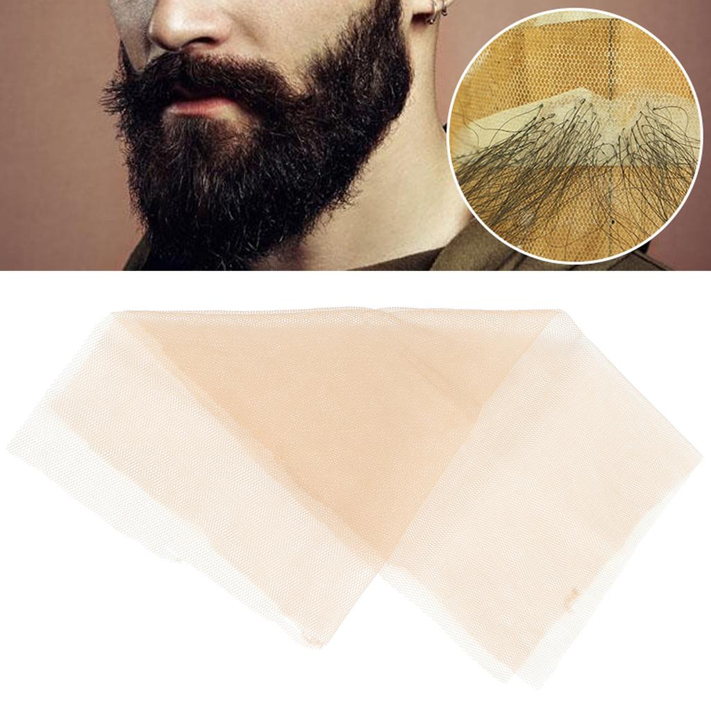 30x30cm Film Makeup Lace Net Lace Wig Fake Beard Lace Closure Making Supply Accessory