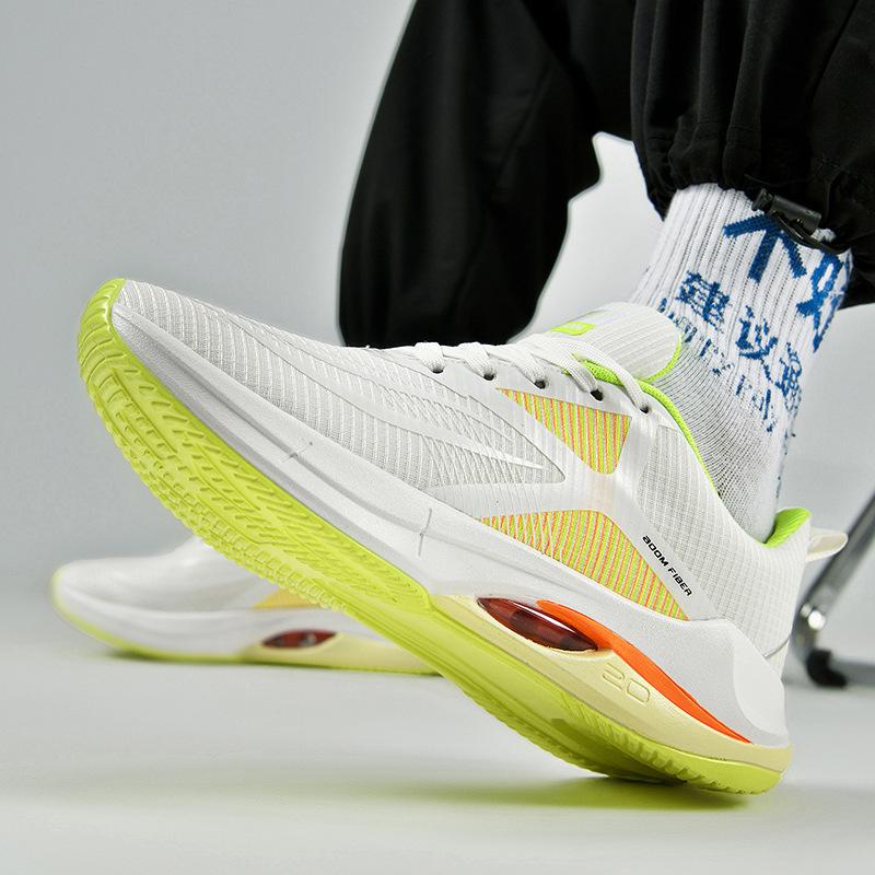 Ultra-light 20 Running Shoes Men's Shoes Mesh Breathable Shoes Air Cushion Shock Absorption Red Rabbit Running Shoes Soft Sole Men's and Women's