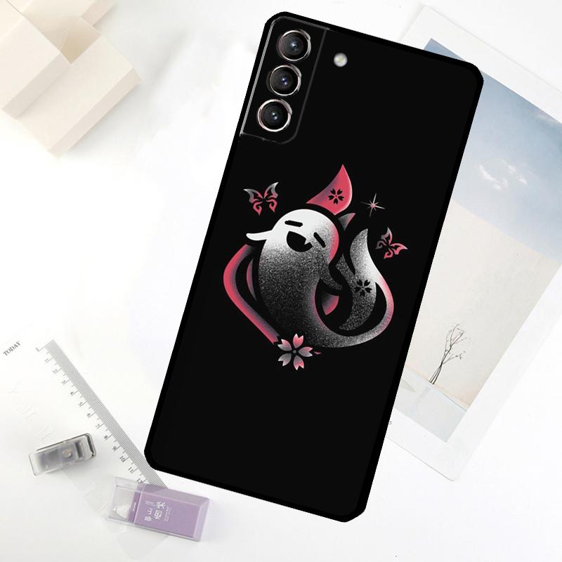 Чехол для телефона Genshin Impact Ху Тао Призрак Для Samsung Galaxy S24 FE S23 Ultra S21 S22 S25 S26 Ultra S10 Plus S20 FE
