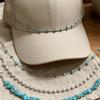 3pcs/Set Detachable Cap Charms Zinc Zinc Alloy Stainless Steel Rolo Chain Hip Hop DIY Hat Chain  Themed Events