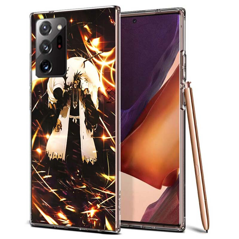 BLEACH Zaraki Kenpachi Phone Case for Samsung A55 A35 A25 A15 A07 A05S A16 A17 A26 A36 A37 A56 A57 Galaxy Note 20 10 A50S A71 A5