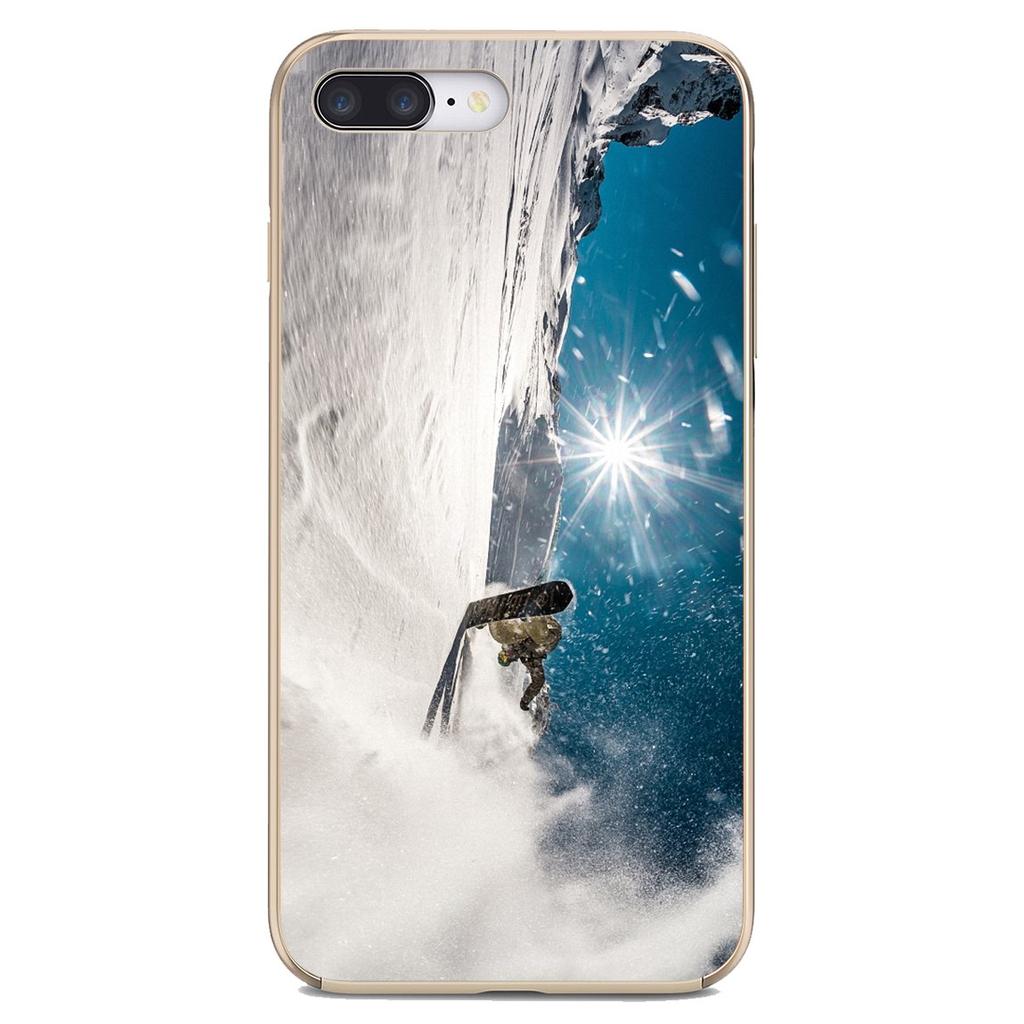 Для Xiaomi Pocophone iPod Touch 6 5 F1 для Samsung Galaxy Grand Core Prime Snow Or Die Ski Snowboard Sport Print Soft Skin Case