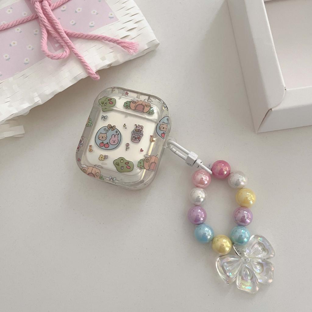 2023 Imd беспроводной Bluetooth чехол для наушников для Airpod 1 2 Pro 3 2nd подарок на Хэллоуин милый кролик кошка сладкий день рождения зарядная коробка