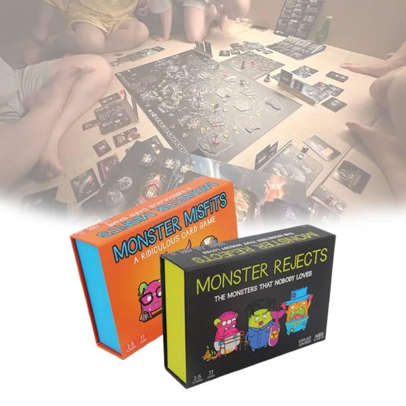 Rejects Misfits Monster Board Games Family Party Casual Play Fun Props Gift Kids