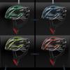 Queshark Ultralight Led Cycling Helmet with Taillight MTB Road Bike Helmet Ventilated Bicycle Motorcycle Riding Safety Cap