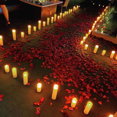 Набор из 3000 искусственных лепестков роз для цветочных дождей, предложений руки и сердца, свадеб, банкетов, дней рождения, торжеств, Рождества и вечеринок (3000 Красных Пе