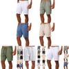 Comfortable Summer Mens Shorts With Moisture-wicking Fabric For Yoga And Fitness