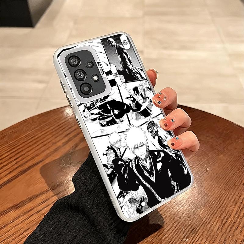 Bleach Anime Ichigo Kenpachi Shockproof Phone Case for Samsung A17 A16 A15 A14 A37 A57 A36 A56 A26 A35 A55 A25 A34 A54 A24 A13 A