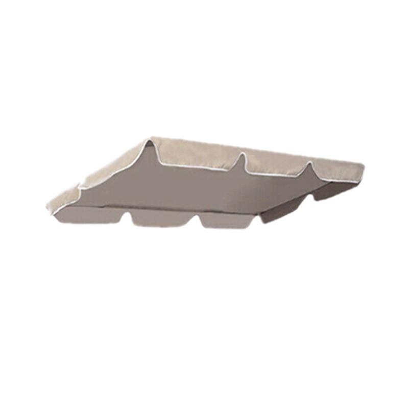 Водонепроницаемая солнцезащитная навесная качающаяся тентовая ткань Защита от солнца Навес Патио Прочная качающаяся верхняя крышка