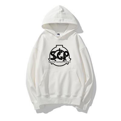 SCP аниме однотонная толстовка модная толстовка с длинными рукавами Высококачественная модная унисекс и женская толстовка повседневный пуловер с капюшоном y2K