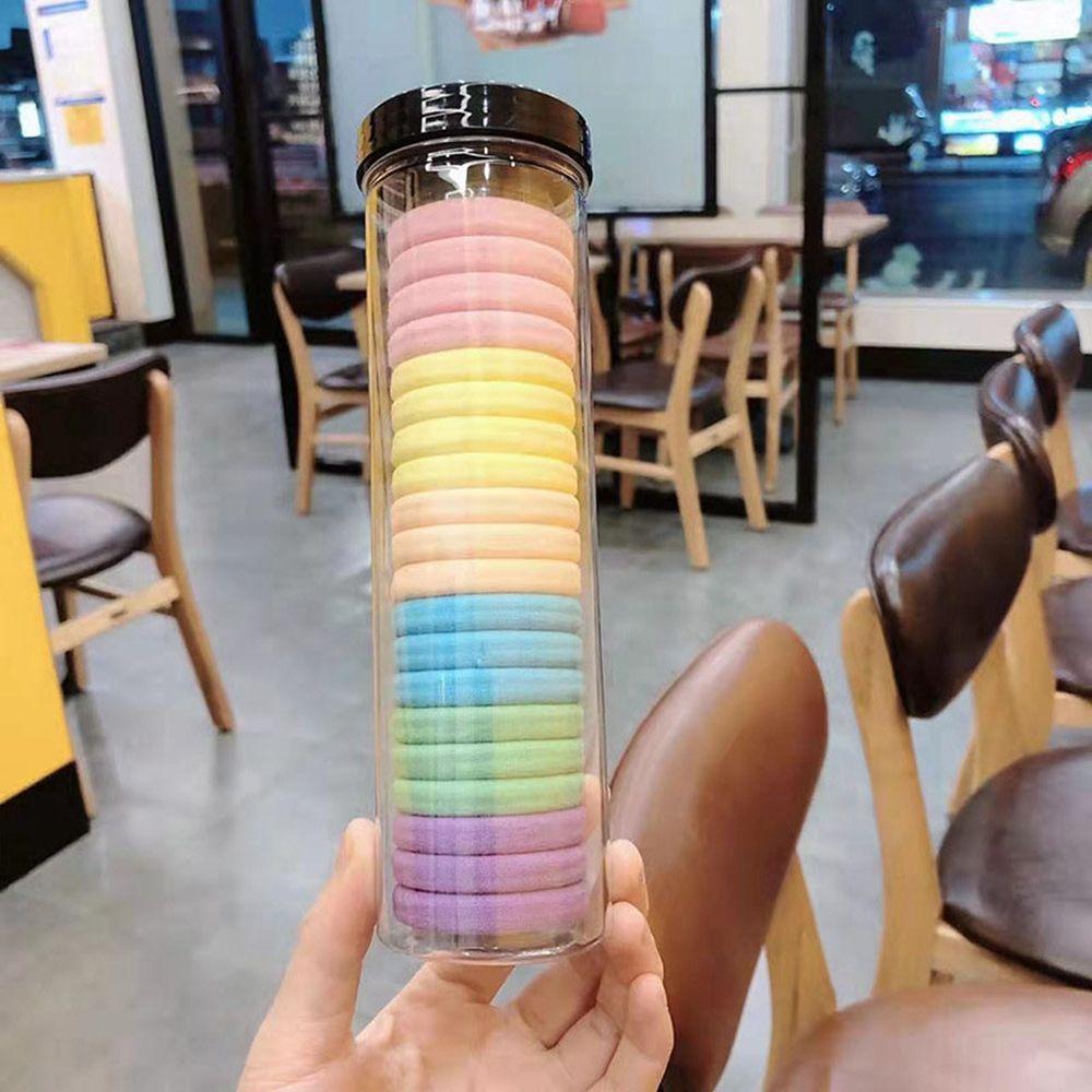 Держатель для хвоста, базовая веревка для волос, эластичная веревка для головы, корейский стиль, резинка для волос, женские резинки для волос