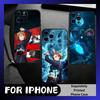 Чехол для телефона с принтом аниме N-Nobara J-JK для iPhone 17, 16, 15, 14, 13, 12 Plus, Max, черный, из мягкого силикона