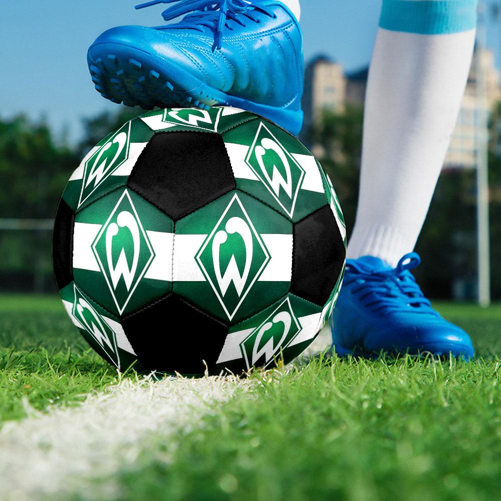 1PC SVW size 5 soccer ball PrahaIndoor Soccer Ball Colorful All Ages Machine Stitched PVC Competition Ready Durable High-Bounce