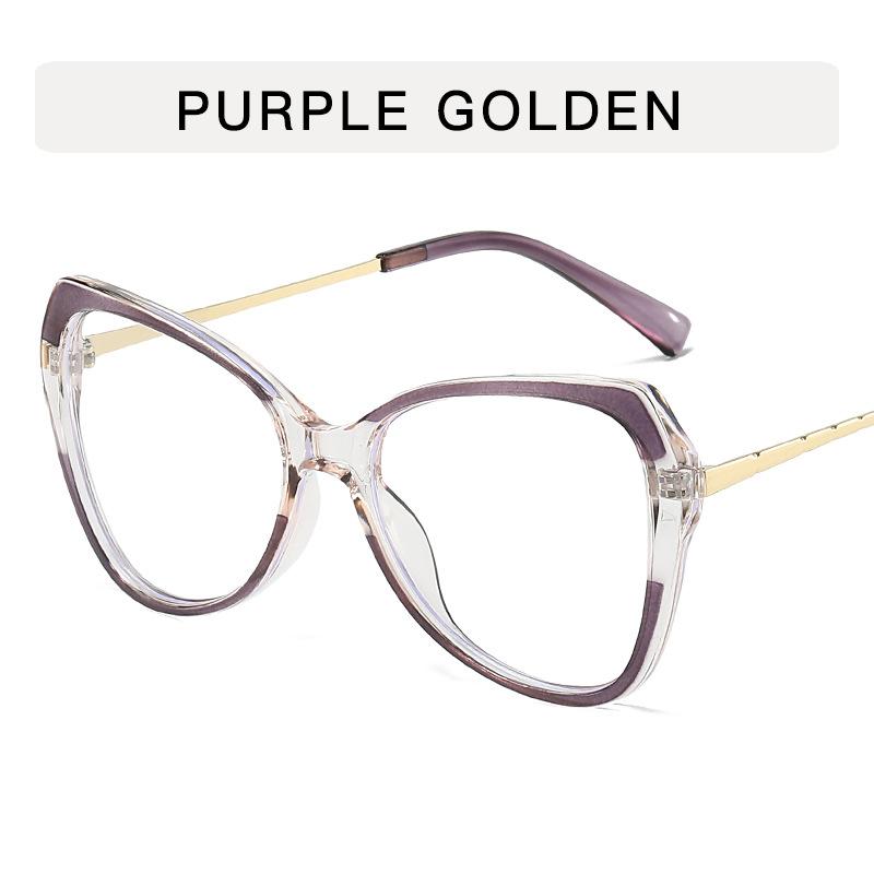 Женские очки формы бабочки Европейский американский стильный женский оправа для очков с блокировкой синего света декоративные очки