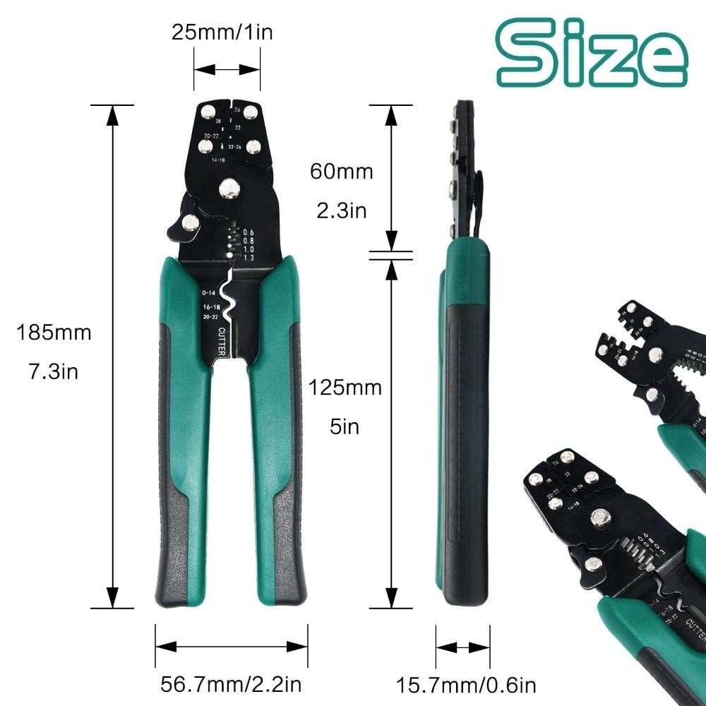 10-26 AWG Wire Stripping Tool Integrated Design Hand Crimping Tool Cable Connection