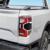 Fit For Ford Ranger -2025 ABS Chrome Look Rear Tail Light Lamp Cover Trim
