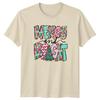 Merry And Bright Christmas Holiday Unisex Unisexs Graphic Tee Shirt