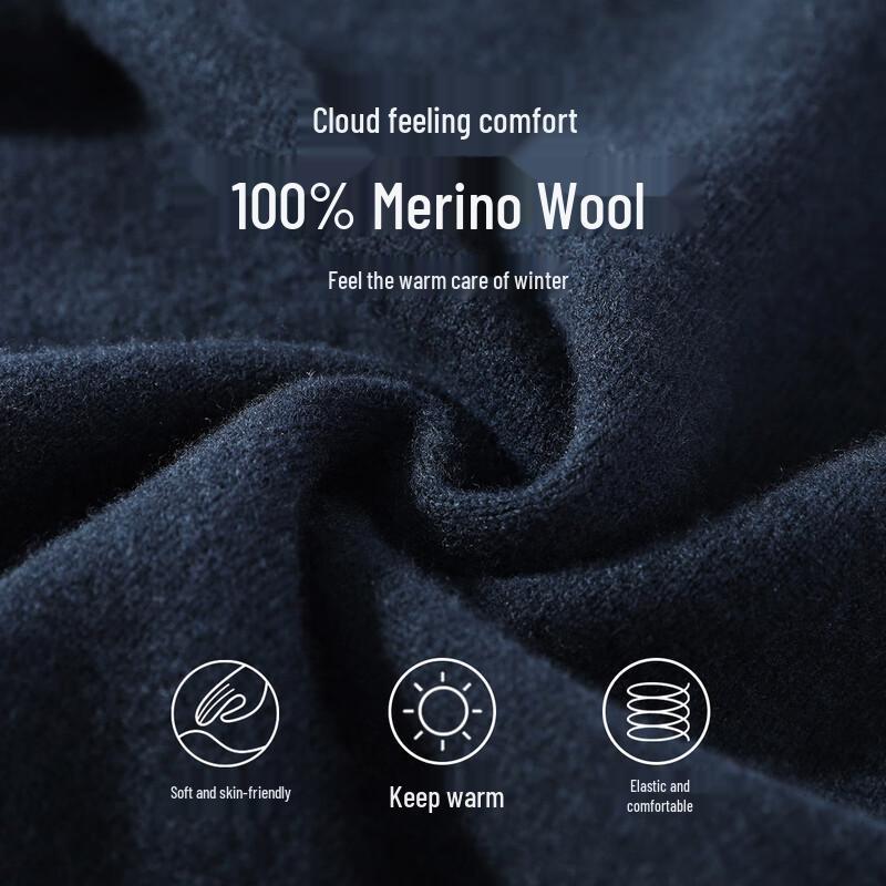 Antonio Men's 100% Pure Wool V-Neck Vest