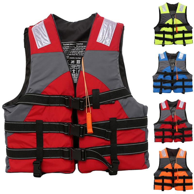 Взрослый Вспомогательный Плавучесть Водный спорт Каяк Лыжи Рыбалка Парусный спорт Спасательный жилет Куртка