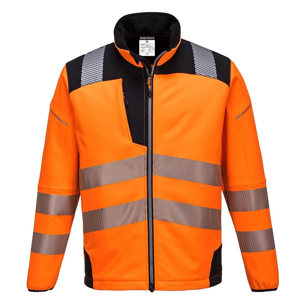 Portwest Мужская куртка Soft Shell Hi-Vis PW3
