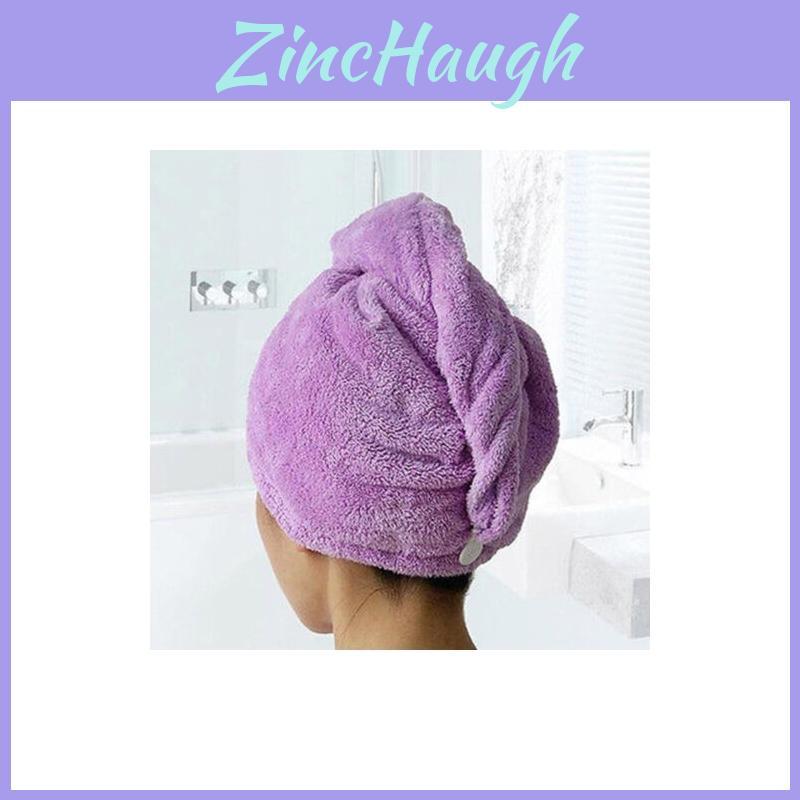 Stylish Turban Twist Dry Shower Microfiber Hair Wrap Towel For A Spa-like Experience