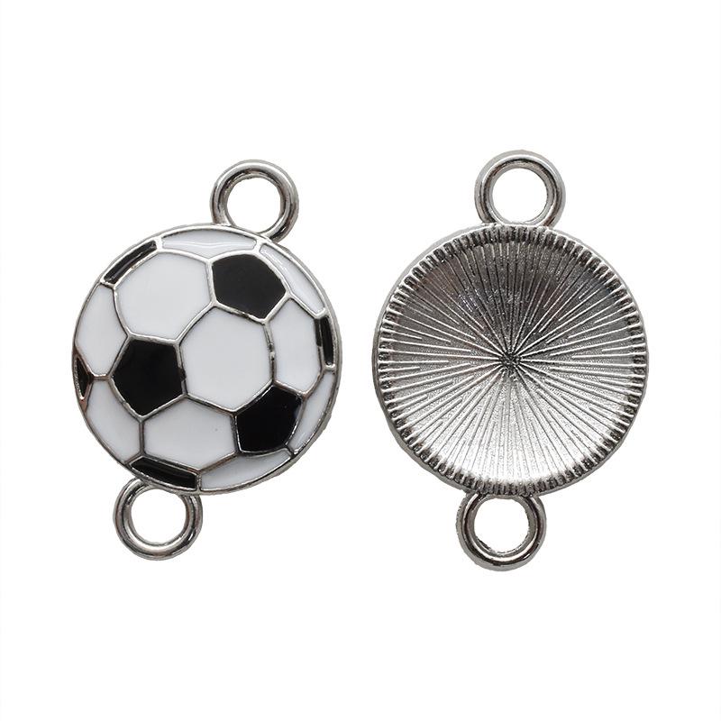 Ретро Подвеска с Двойной Подвеской в Виде Спортивных Мячей, Сплав, Ювелирный Аксессуар