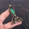 Подвеска с хризопразом, медная проволока, кулон, ювелирные изделия из драгоценных камней, рыбная подвеска, стильный кулон ручной работы, медная проволока, ювелирное изделие, подарок для мамы