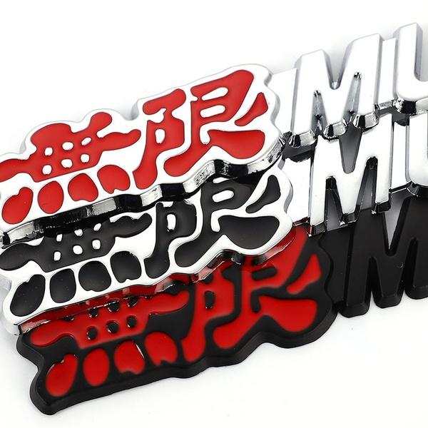 3D автомобильная наклейка на решетку, значок MUGEN, эмблема для Accord Civic CRV Crosstour H-RV nsx Pilot Odyssey City CRZ Spirior AVANCIER