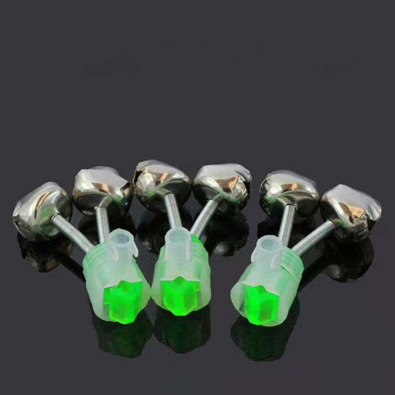 1PC Bell Alarm Fishing Supplies Fish Bell Bow Bell Spiral Bell