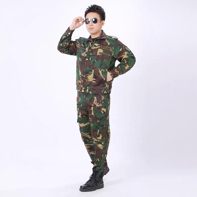 Мужской комплект одежды для охоты, военная куртка + брюки, камуфляжная куртка для активного отдыха, утолщенный износостойкий инструментальный комбинезон(Нет шляпы, нет ремня)