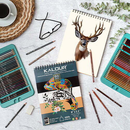 Kalour spiral sketchbook