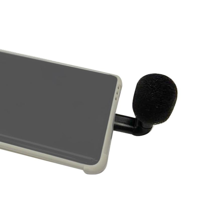 Портативный видеомикрофон Mic Type-c/3.5mm Штекер Активное шумоподавление Съемка видео на улице Идеально для Конференций