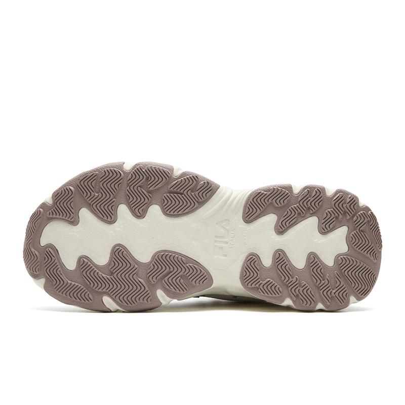 Sneakers FILA FERN Chunky Sneakers Women's Low-top Tofu White/Morning Gray