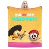 Where's Chicky Blanket Quality Warm  Throw Blanket Winter Girls Boys Home Decor Pattern Bedspread