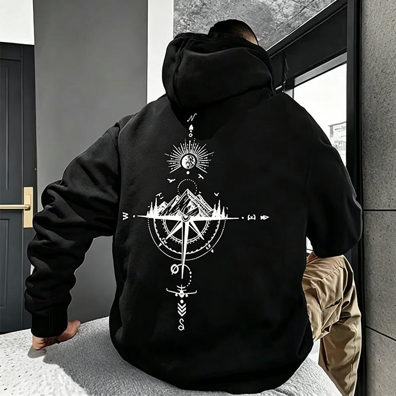 Men's Sweatshirt Fashion Print Hoodie Adult Casual Sports Top Autumn and Winter Outdoor Harajuku Hooded Men and Women Clo