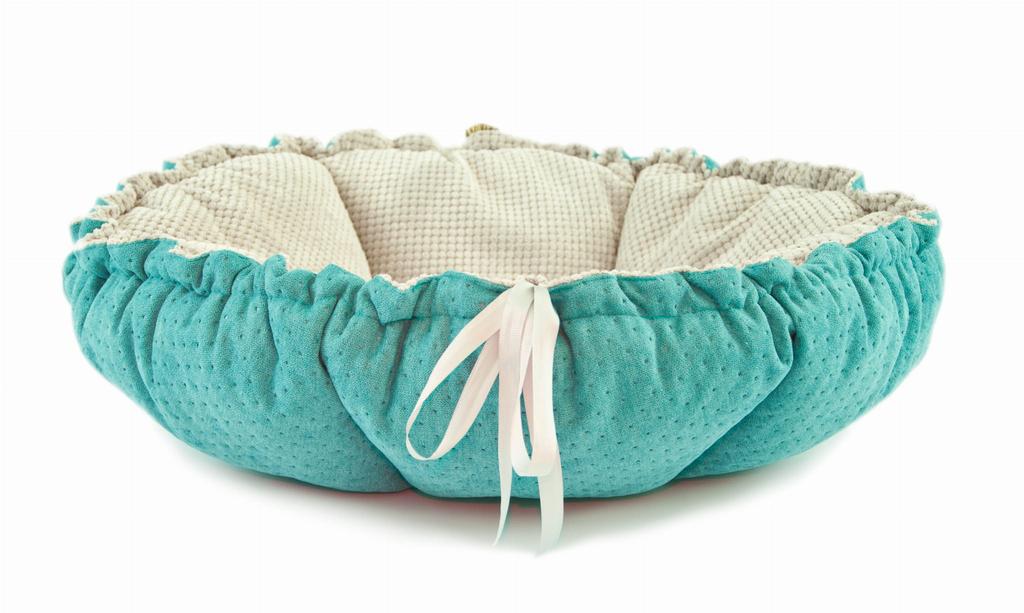 Daisy Turquoise Quilted Bed 65