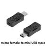USB2.0 Adapter Micro/Mini Male Female Converter Connector USB Changer Adapter for Computer Tablet PC Mobilephones