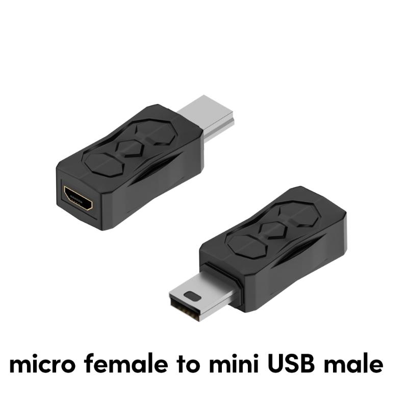 USB2.0 Adapter Micro/Mini Male Female Converter Connector USB Changer Adapter for Computer Tablet PC Mobilephones