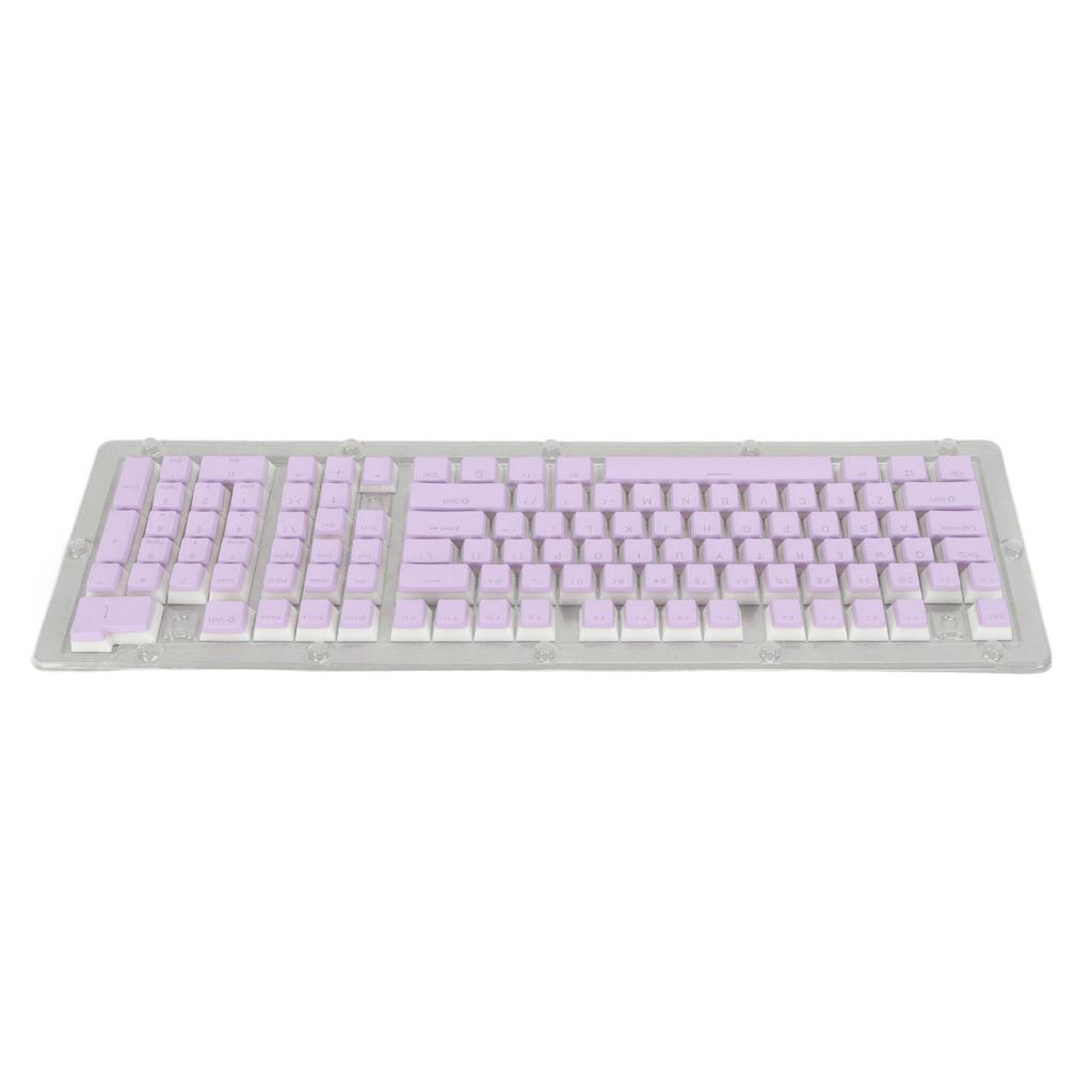 Колпачки для клавиатуры 130 клавиш OEM Высота PBT Pudding Двойной слой Двухцветный литьевой полупрозрачный DIY