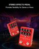 FLAMMA FS22 Delay and Reverb Guitar Effects Pedal with Tap, Tempo, Freeze, and Trail-On Functions, Red, ATMOSPHERE Stereo Digital Effects Pedal