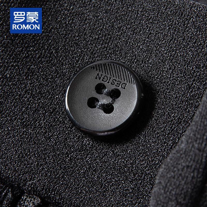 ROMON Men's Fleece-Lined Warm Straight-Leg Casual Pants