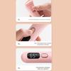 Digital Display Heated Eyelash Curler Rechargeable Lash Curling Wand  Professional