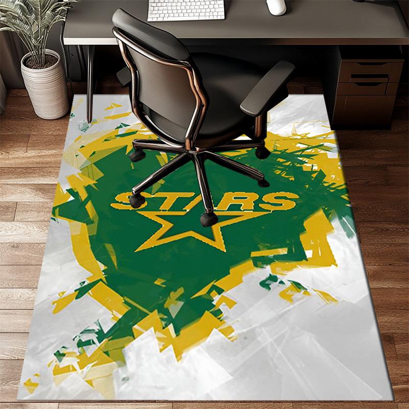 Stars Abstract Artwork Floor Mat for Living Room, Game Rooms, Office, Bedroom, Office Floor Mat Playful Design, Christmas fan gifts