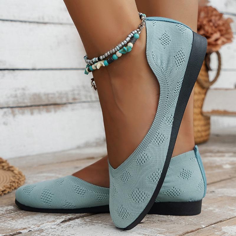 Летние новые европейские и американские экспортные большие размеры, туфли-одинарки на плоской подошве с круглым носком, женские туфли Doudou с неглубоким вырезом, повседневная обувь