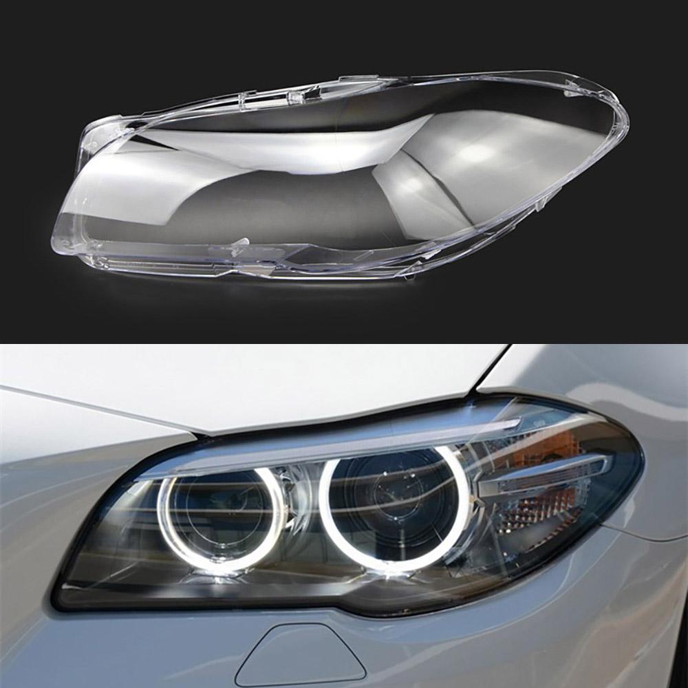 Car Headlight Headlamp Light Lampshade Glass Lens Case Shell Cover For BMW 5 Series F18 F10 520i 523i 525i 535i 530i 2011~2017