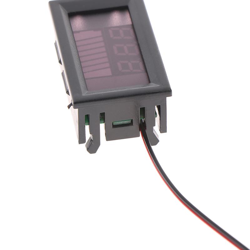 Индикатор уровня заряда кислотной свинцовой батареи 12 В, измеритель емкости литиевой батареи